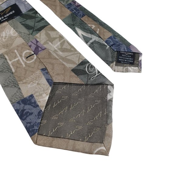 Eagles Wings Mens Necktie Tie Work Dad Gift Religion Church Worship Pastor - Picture 5 of 5